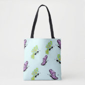 Canvas tas Butterflies (Voorkant)