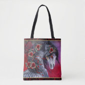 canvas tas "Calavera" (Voorkant)