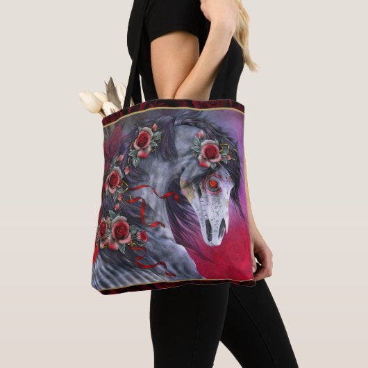 canvas tas "Calavera" (Dichtbij)