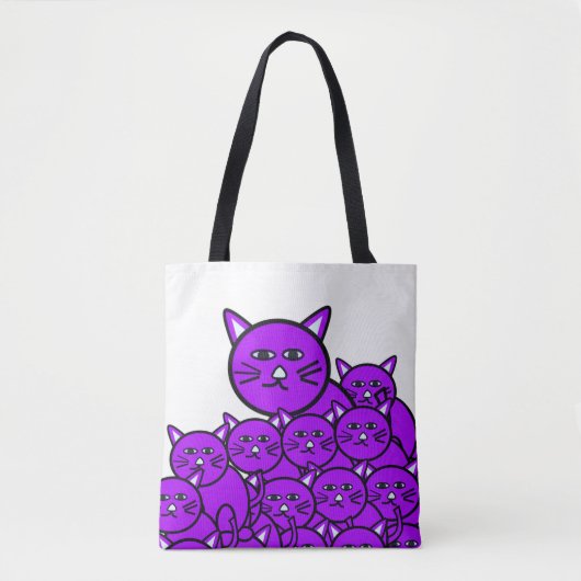 Canvas tas Cat (Voorkant)