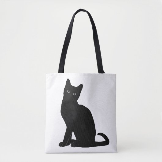 Canvas tas cat design (Voorkant)