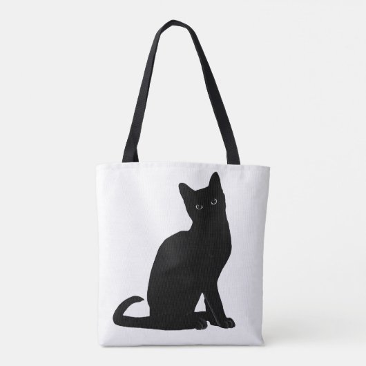 Canvas tas cat design (Achterkant)