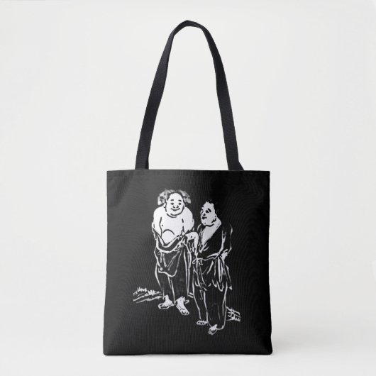 Canvas tas Chinees Hermit Poet Philosophers (Voorkant)
