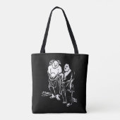 Canvas tas Chinees Hermit Poet Philosophers (Achterkant)