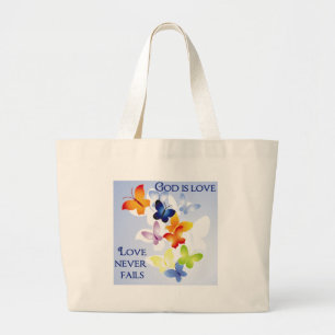 Canvas tas Christelijk Gezegde