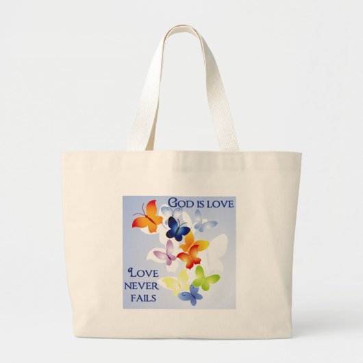 Canvas tas Christelijk Gezegde (Voorkant)