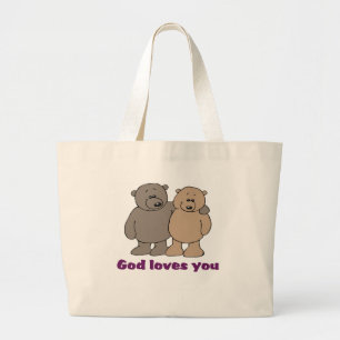 Canvas tas Christelijk Gezegde