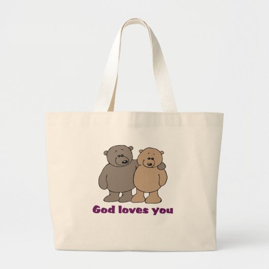 Canvas tas Christelijk Gezegde (Voorkant)