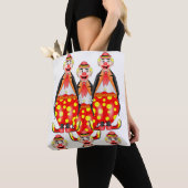 canvas tas clowns circus (Dichtbij)