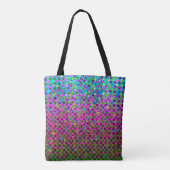canvas tas Crystal Bling Strass (Achterkant)