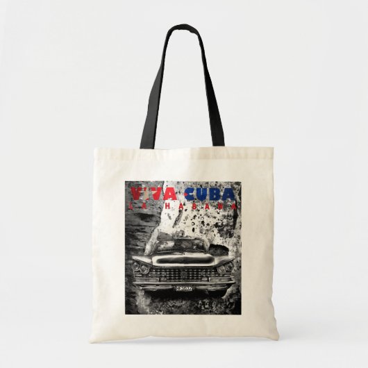 canvas tas Cuba (Voorkant)
