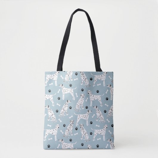 Canvas tas Dalmatische poten en Botten (Voorkant)