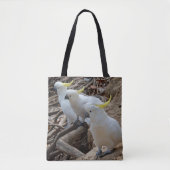 canvas tas - De drie Cockatoten (Voorkant)