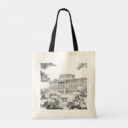 Canvas tas - "De redenen in Pemberley" (Achterkant)