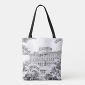 Canvas tas - "De redenen in Pemberley" (Achterkant)