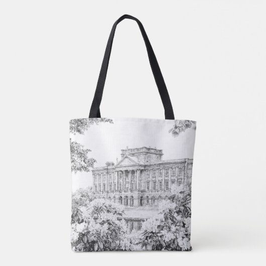 Canvas tas - "De redenen in Pemberley" (Achterkant)
