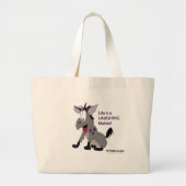 Canvas tas design hyena (Voorkant)