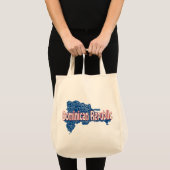 Canvas tas Dominicaanse Republiek (Voorkant (product))