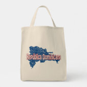 Canvas tas Dominicaanse Republiek (Achterkant)