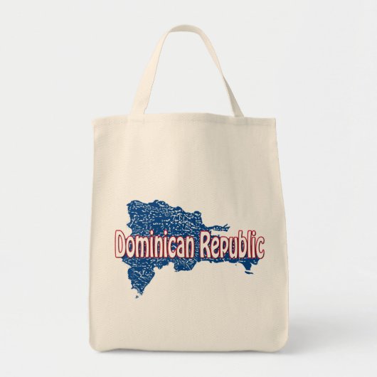 Canvas tas Dominicaanse Republiek (Voorkant)