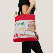 canvas tas "DREAM, GELOOF..." (Dichtbij)
