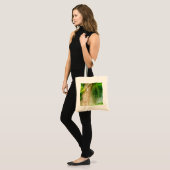 Canvas tas Dream Light Green Tree (Voorkant (model))
