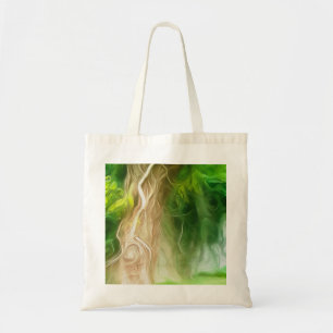 Canvas tas Dream Light Green Tree