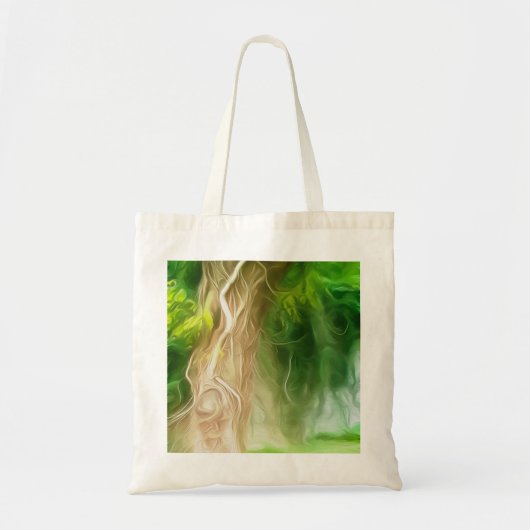 Canvas tas Dream Light Green Tree (Voorkant)