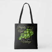 Canvas tas druiven (Voorkant)