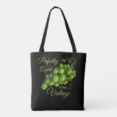 Canvas tas druiven (Achterkant)