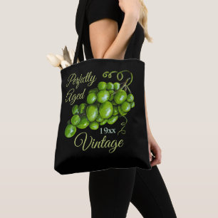 Canvas tas druiven