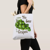 Canvas tas druiven (Dichtbij)
