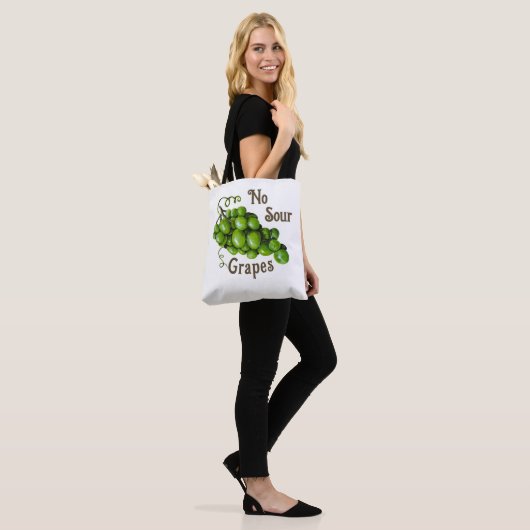 Canvas tas druiven (Op model)