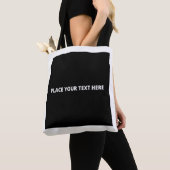 canvas tas dubbele zijde sjabloon (Dichtbij)