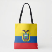 Canvas tas Ecuador-vlag (Voorkant)
