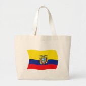 Canvas tas Ecuador-vlag (Voorkant)