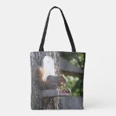 Canvas tas eekhoorn (Achterkant)