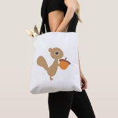 Canvas tas eekhoorn (Dichtbij)