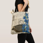 Canvas tas egel Frans document schouder (Dichtbij)