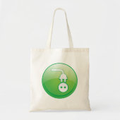 Canvas tas Elektrisch stopsymbool (Voorkant)