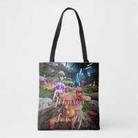Canvas tas- en champignons