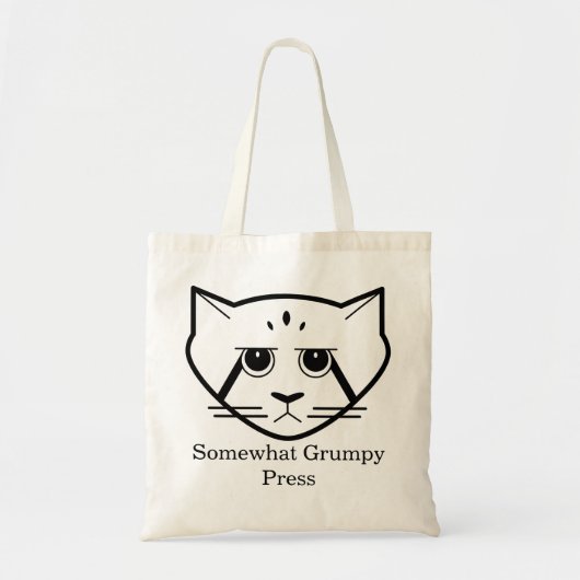 Canvas tas - Enigszins Grumpy Press (Voorkant)