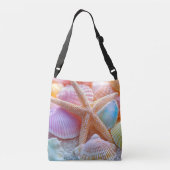 canvas tas "Fancy schelpen" (Achterkant)
