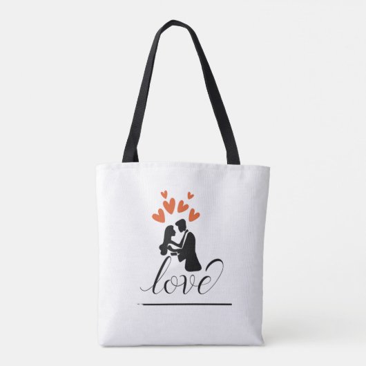 Canvas tas - Fiets (Achterkant)