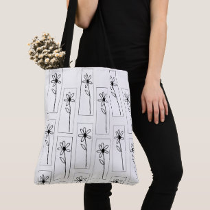 Canvas tas - Floral