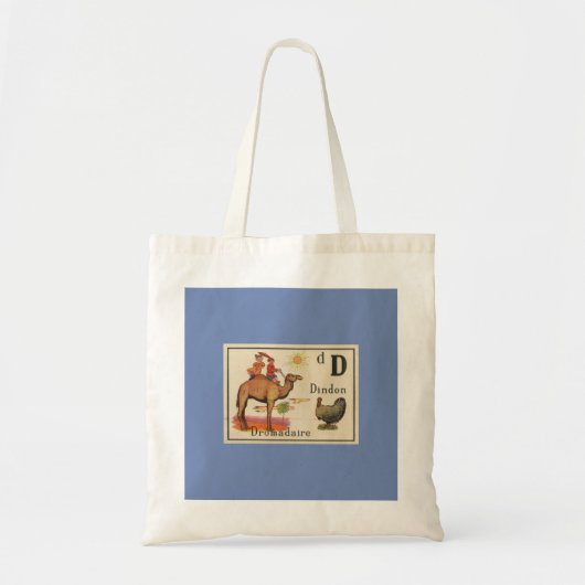 CANVAS TAS FRANS ALFABET (Voorkant)
