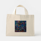 Canvas tas gebroken bellen (Achterkant)