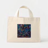 Canvas tas gebroken bellen (Voorkant)