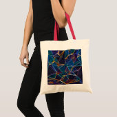 Canvas tas gebroken bellen (Voorkant (product))