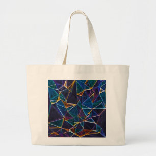 Canvas tas gebroken bellen